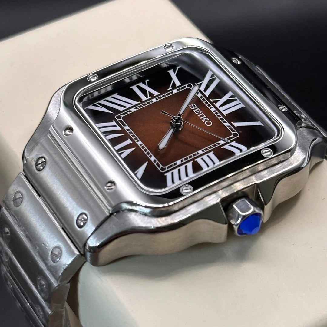 Custom Watch Santeiko Brown