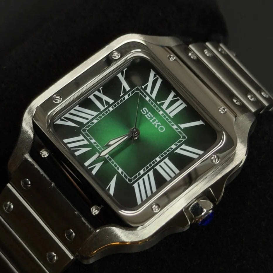 Custom Watch Santeiko Green