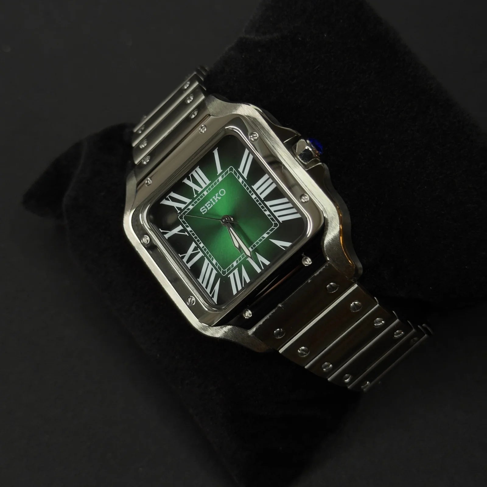 Custom Watch Santeiko Green