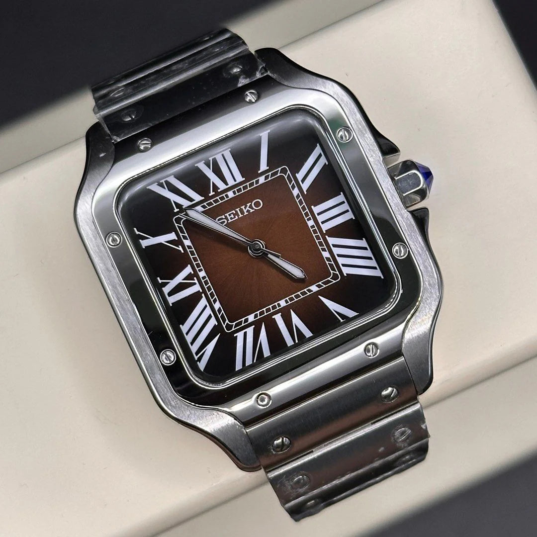 Custom Watch Santeiko Brown
