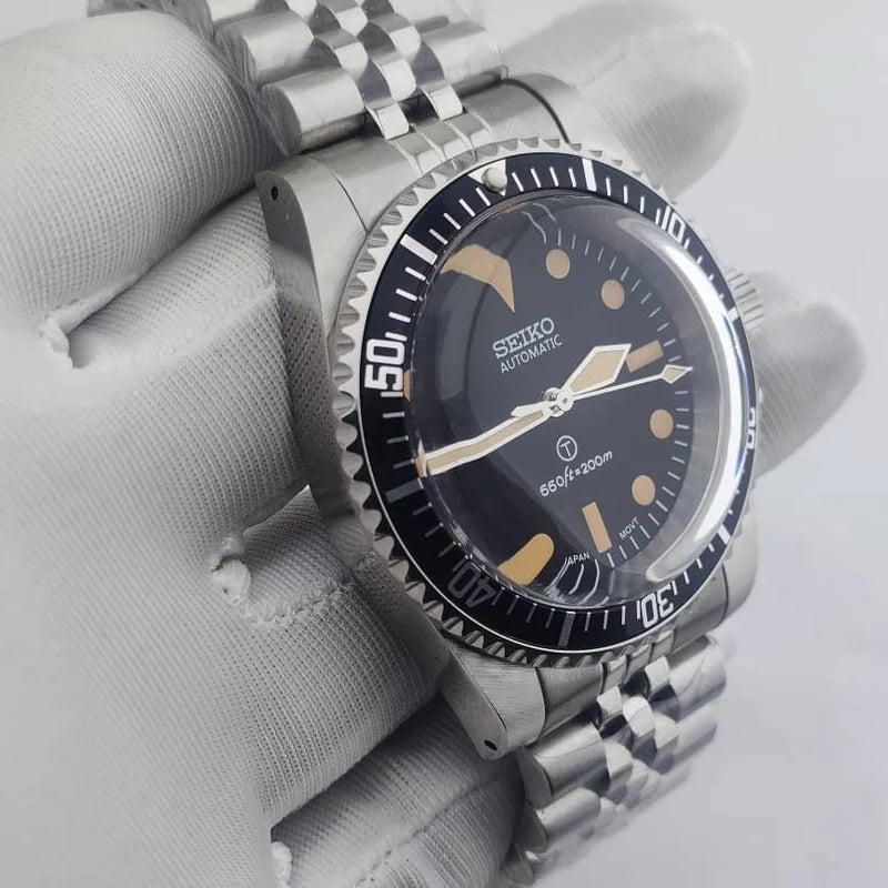 Custom Watch Seimariner Steel Band