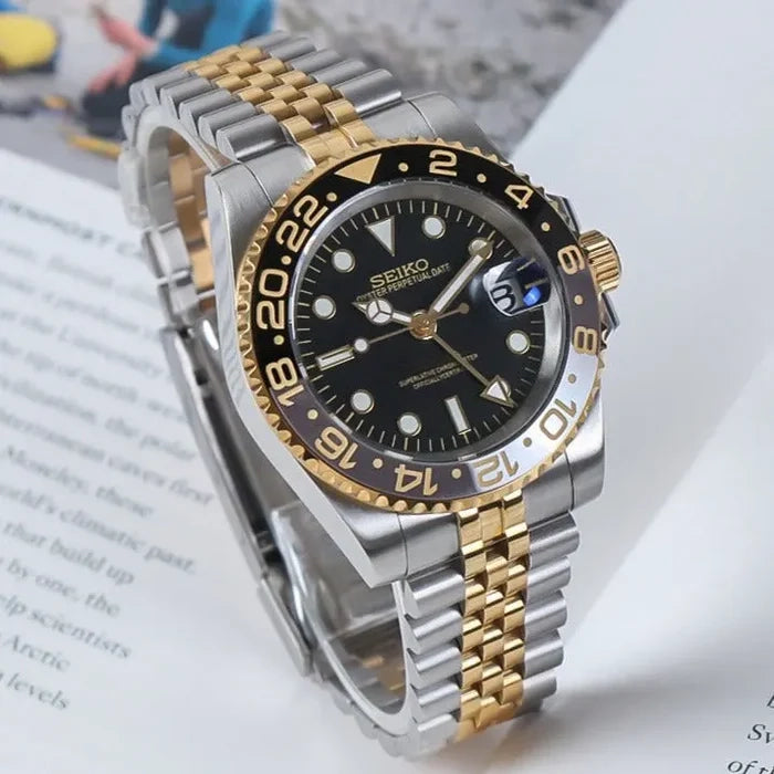 Custom Watch Gmteiko Silver - Gold