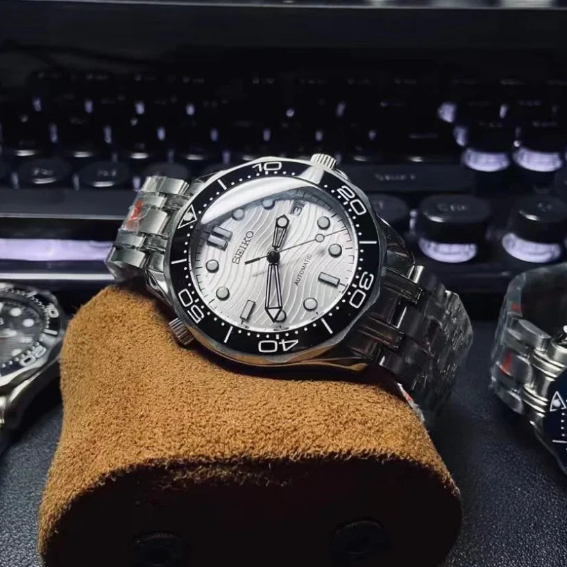 Custom Watch Seimariner Sea White
