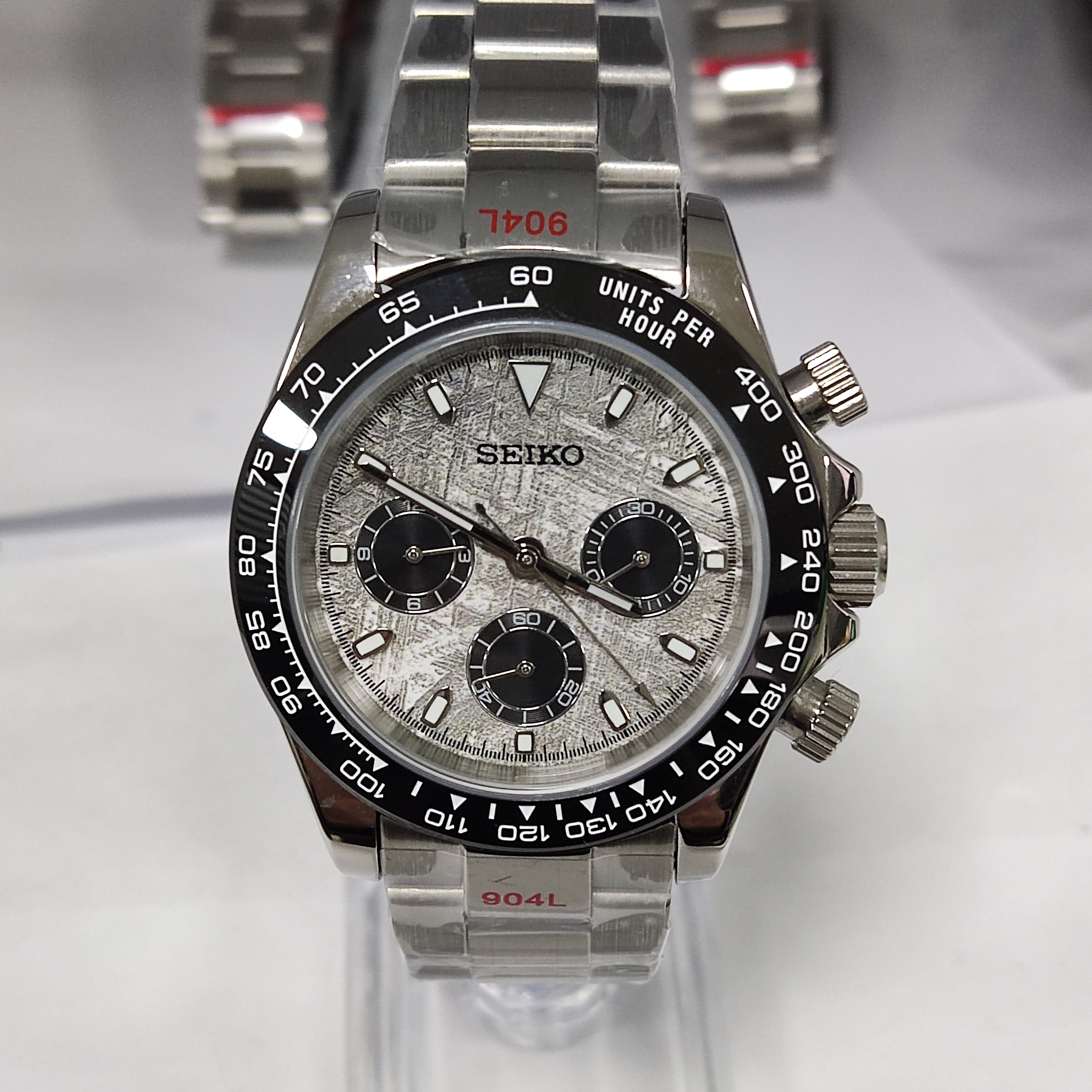 Custom Watch Seitona Gray Steel