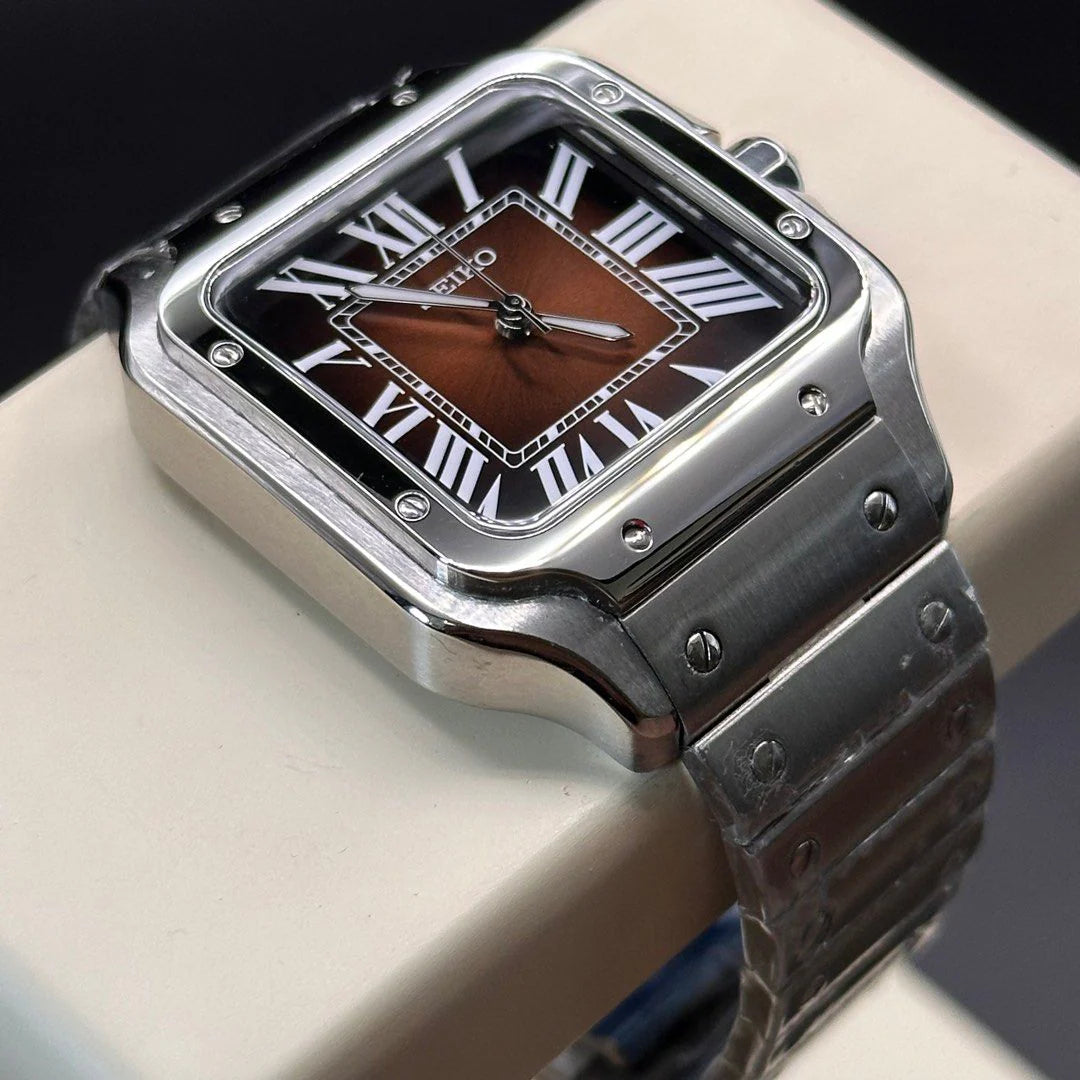 Custom Watch Santeiko Brown