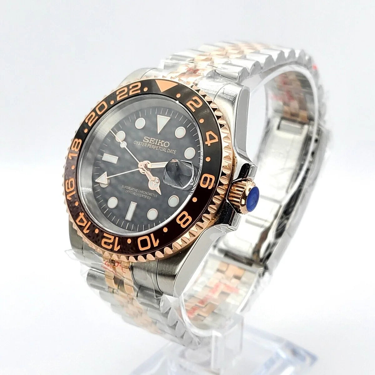 Custom Watch Gmteiko Rose Gold Steel