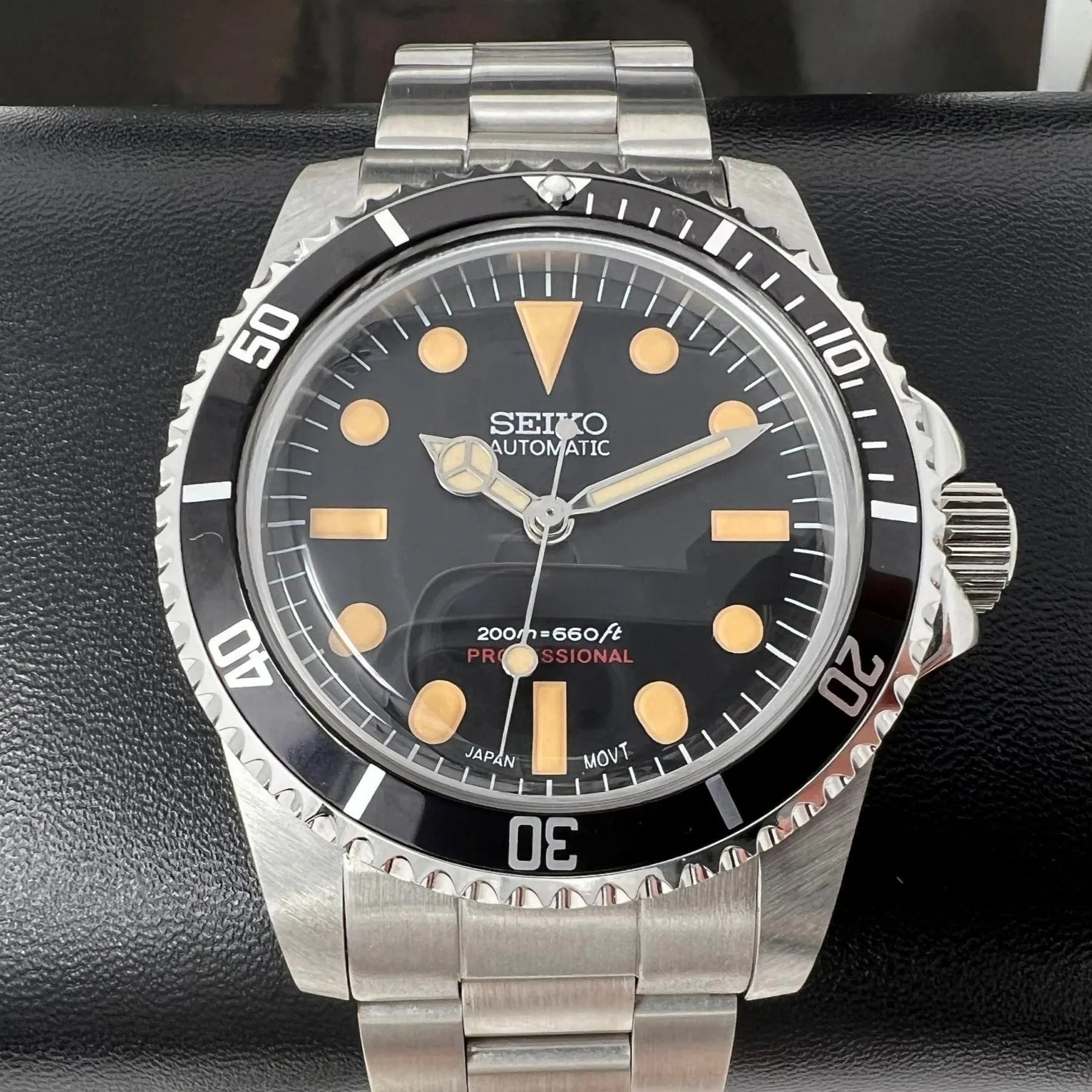 Custom Vintage Milsub Watch Steel