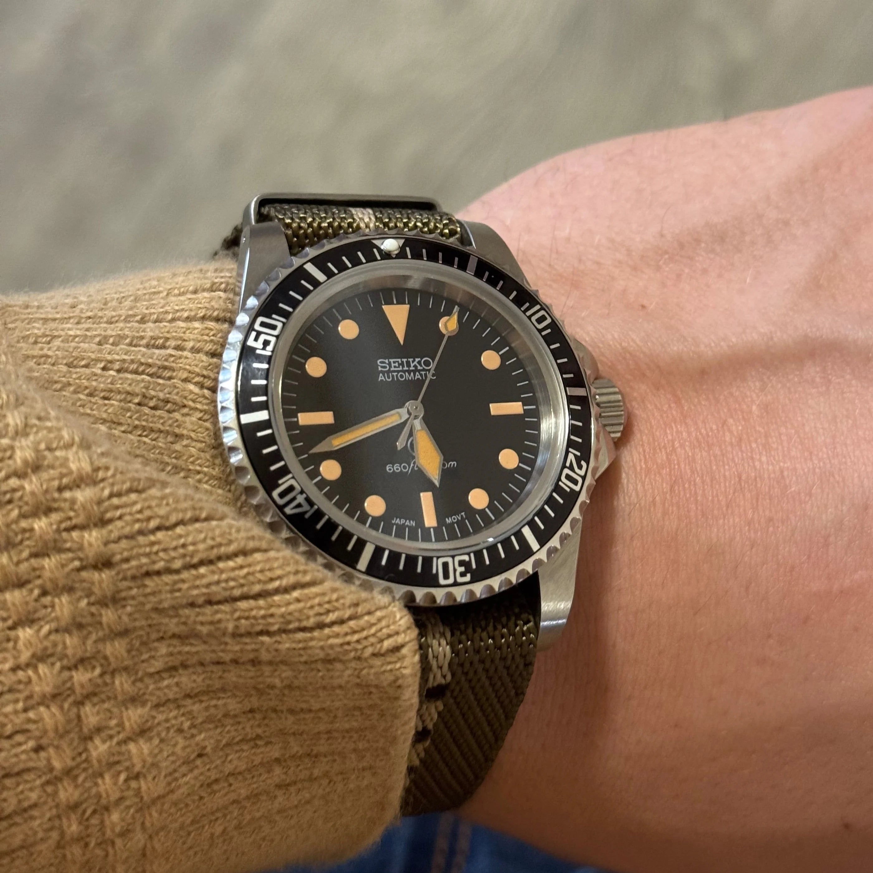 Custom Vintage Milsub Watch