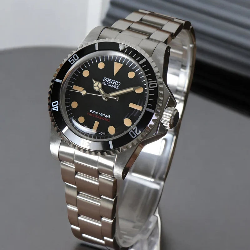 Custom Vintage Milsub Watch Steel