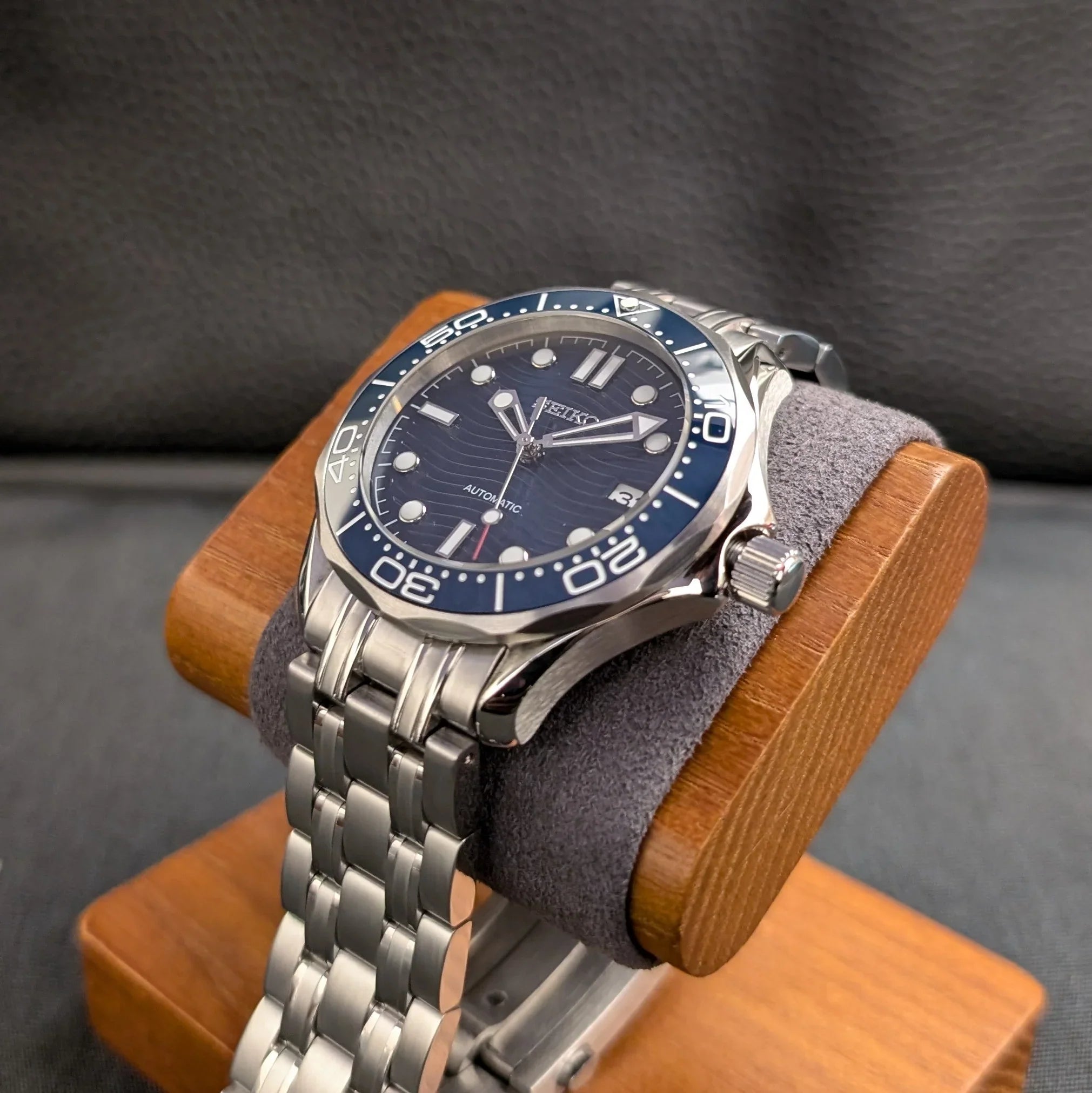 Custom Watch Seimariner Sea Blue