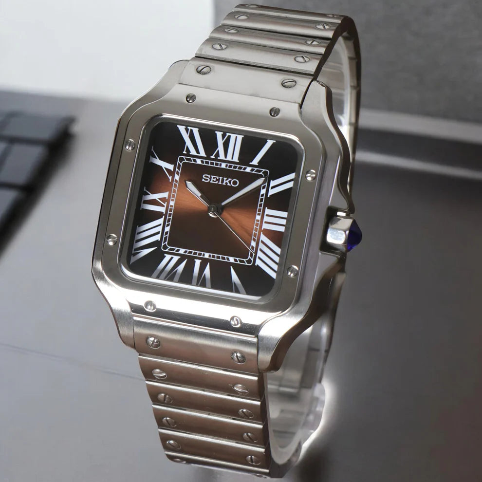 Custom Watch Santeiko Brown
