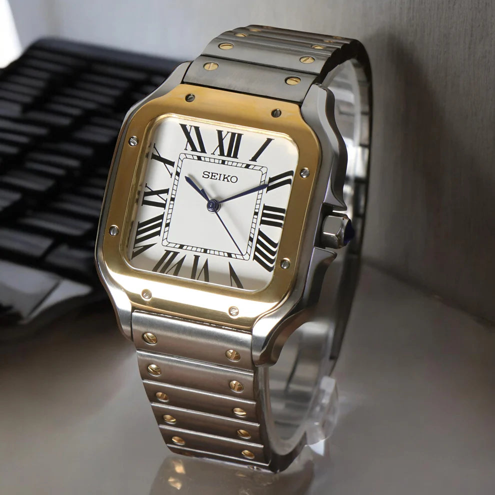 Custom Watch Santeiko Gold - Silver