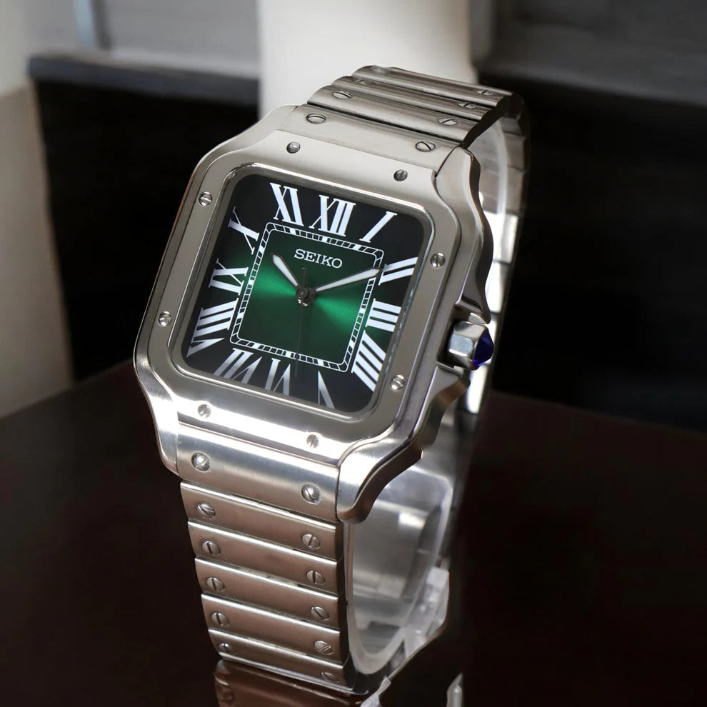 Custom Watch Santeiko Green