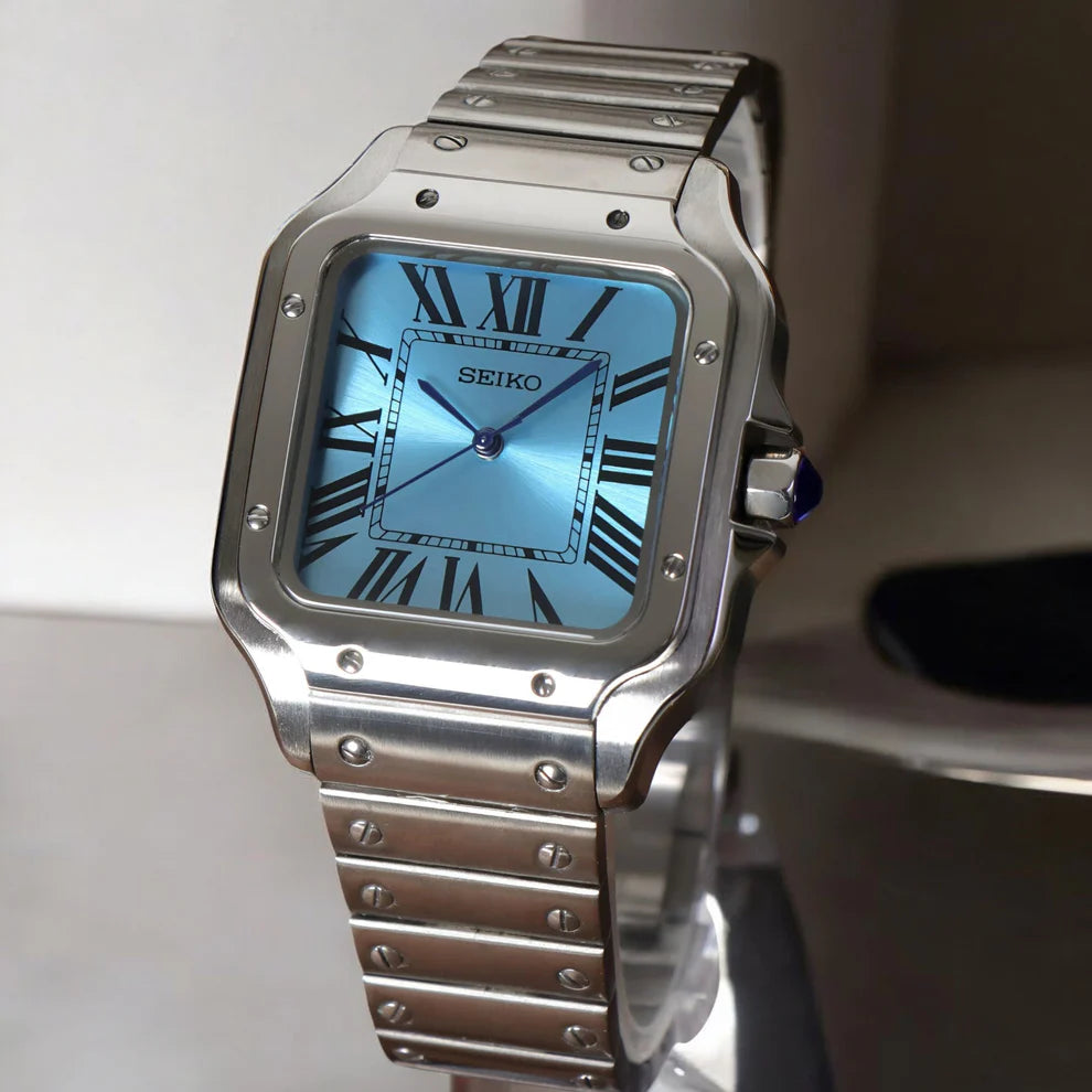 Custom Watch Santeiko Ice Blue