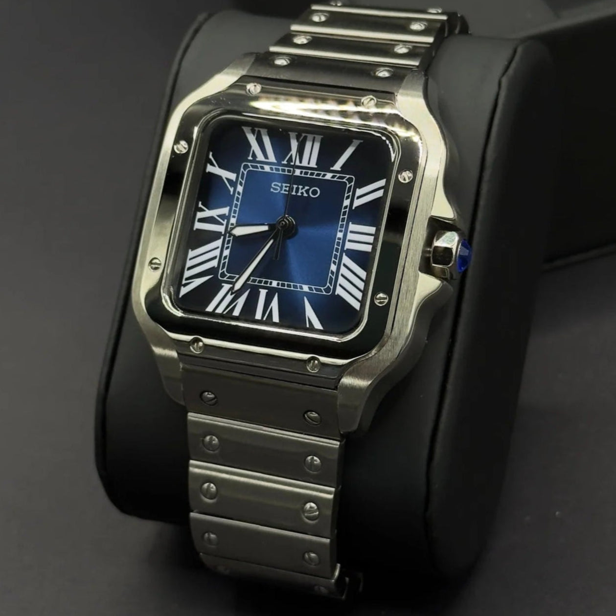 Custom Watch Santeiko Blue