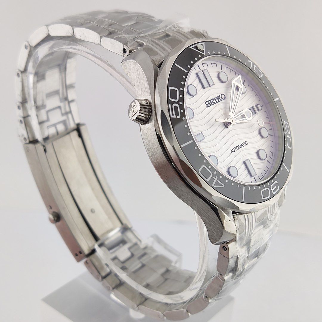 Custom Watch Seimariner Sea White