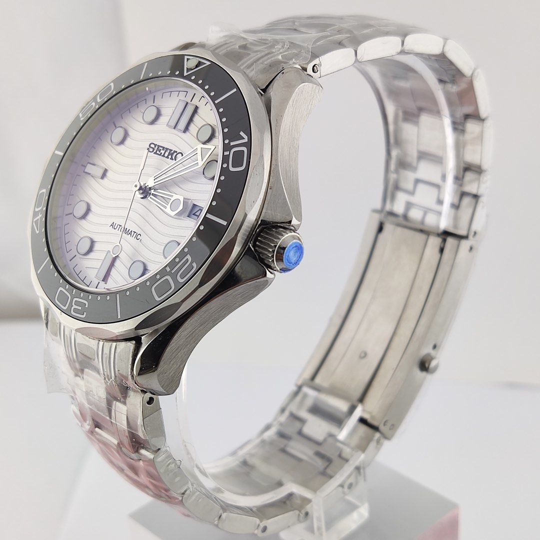 Custom Watch Seimariner Sea White